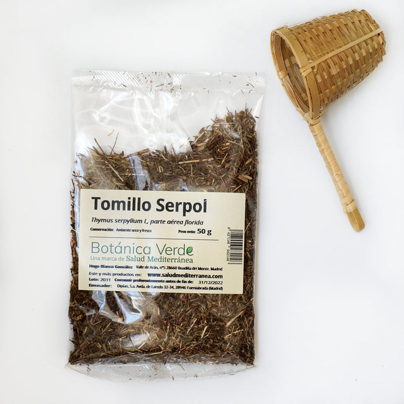 Tomillo Serpol. Planta en bolsa - 50 gr. Botánica Verde