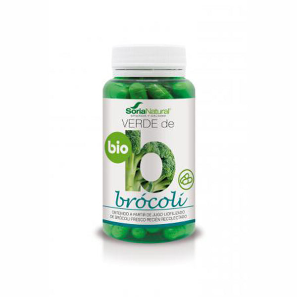 Verde de Brócolí BIO - 80 Cápsulas. Soria Natural. Herbolario Salud Mediterranea