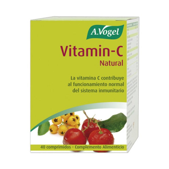 Vitamin C Natural - 40 Comprimidos. A.Vogel. Herbolario Salud Mediterranea