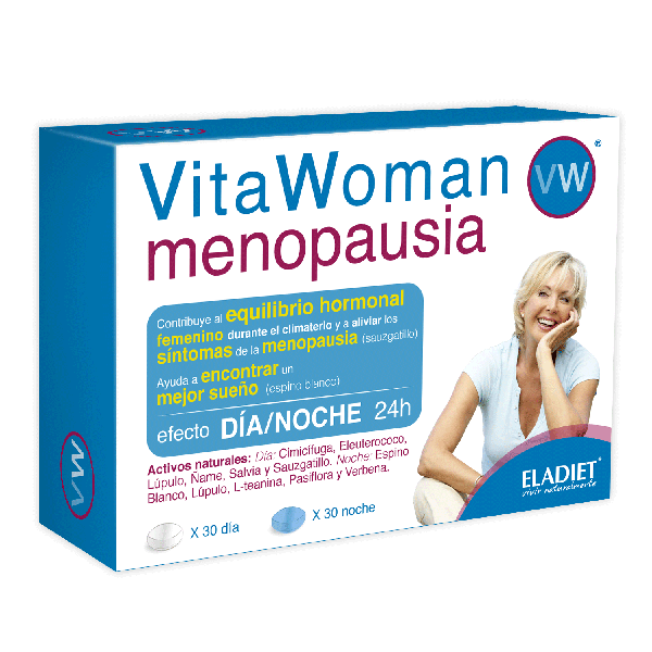 Vita Woman Menopausia - 30 + 30 Comprimidos. Eladiet. Herbolario Salud Mediterranea
