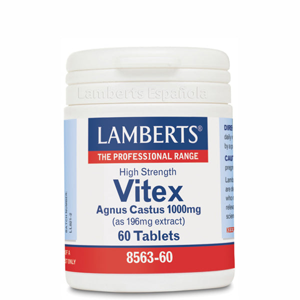 Vitex Agnus Castus 1000 mg - 60 Tabletas. Lamberts