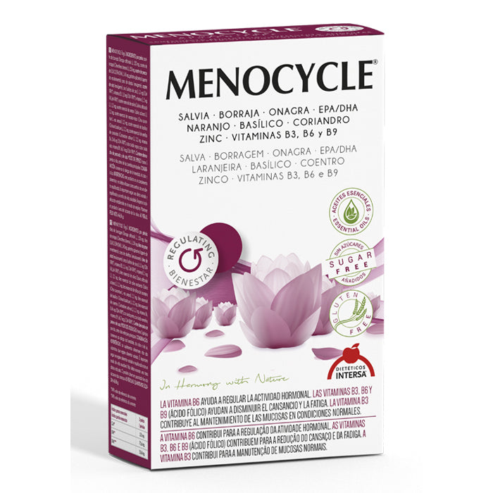 Menocycle - 60 Perlas. Intersa Labs. Herbolario Salud Mediterránea