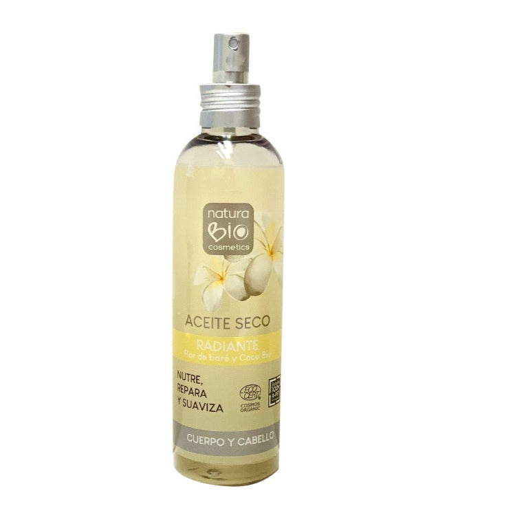 Aceite Seco Radiante - 200 ml. Natura BIO Cosmetics. Herbolario Salud Mediterranea