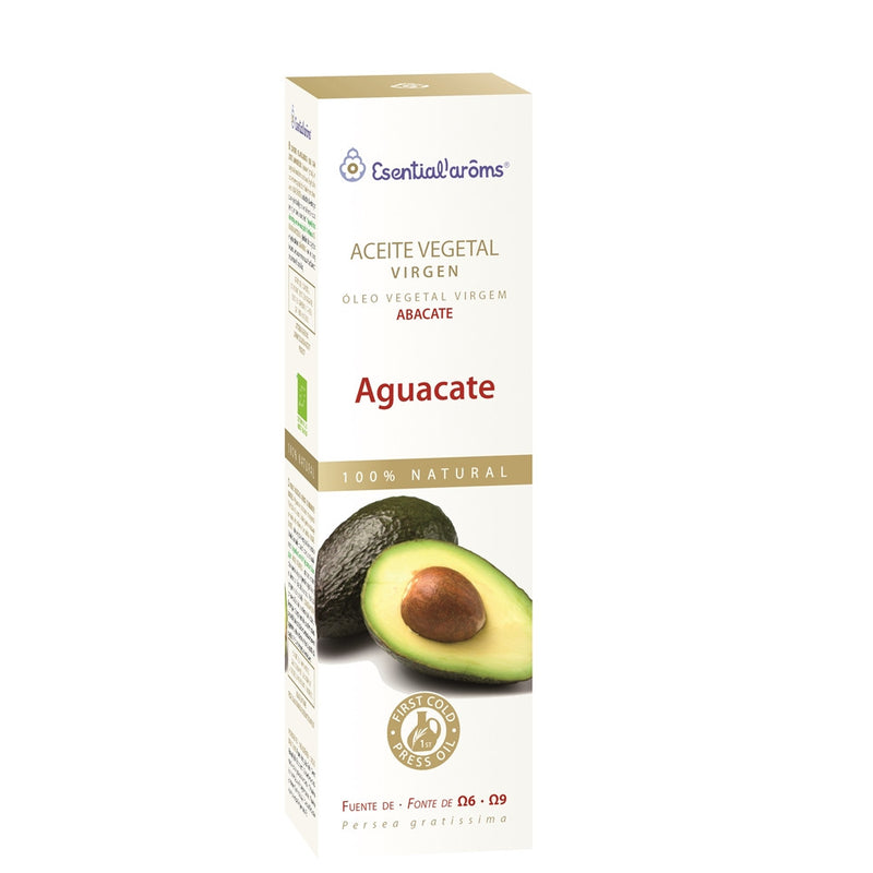 Aceite Vegetal Virgen de Aguacate - 100 ml. Esential'aroms. Herbolario Salud Mediterranea