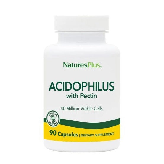 Acidophilus - 90 Capsulas. Natures Plus. Herbolario Salud Mediterranea