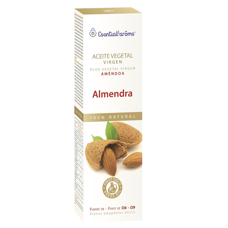 Aceite Vegetal Virgen de Almendra - 100 ml. Esential'aroms. Herbolario Salud Mediterranea