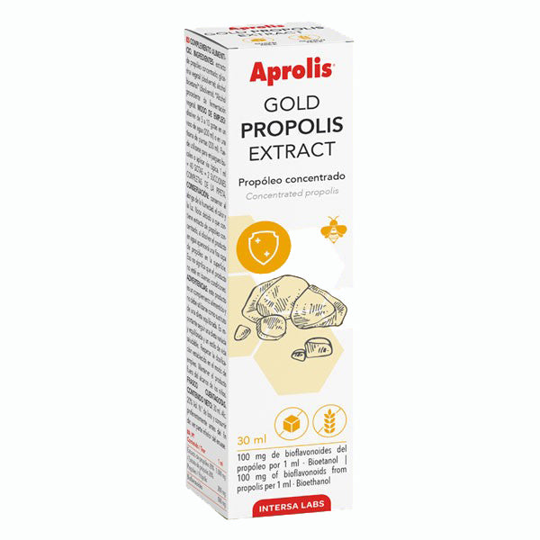 Aprolis Gold Propolis Extract - 30 ml. Intersa Labs. Herbolario Salud Mediterranea