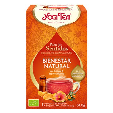Bienestar Natural - 17 Filtros. Yogi Tea. Herbolario Salud Mediterranea