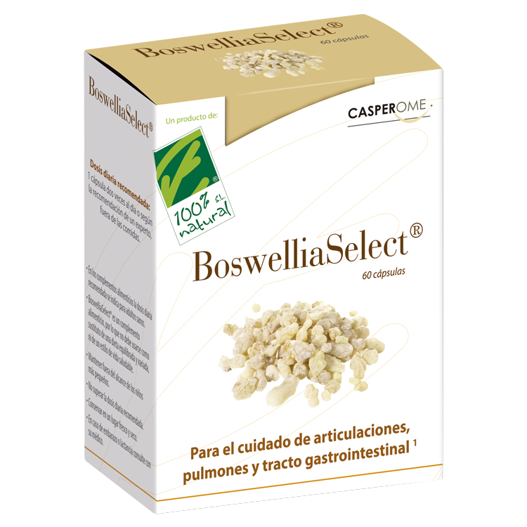 BoswelliaSelect - 60 cápsulas. 100% Natural. Herbolario Salud Mediterranea
