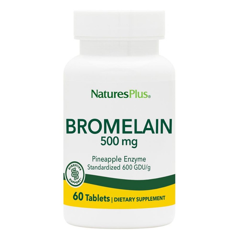 Bromelaina 500 mg -  60 Comprimidos. Natures Plus. Herbolario Salud Mediterranea