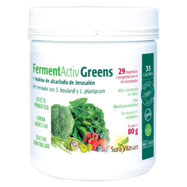 FermentActiv Greens - 80 g. Sura Vitasan. Herbolario Salud Mediterránea