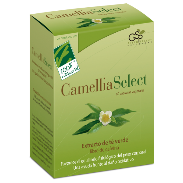 CamelliaSelect - 60 Cápsulas. 100% Natural. Herbolario Salud Mediterránea