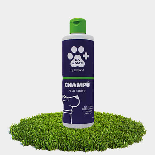 Shampoo para cães e gatos de pelo curto - 500 ml. Dr Green