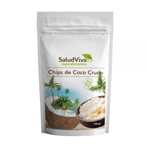 Chips de Coco Crudo Eco - 150g. Salud Viva. Herbolario Salud Mediterranea
