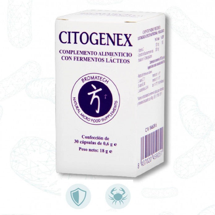 Citogenex - 30 Cápsulas. Bromatech. Herbolario Salud Mediterranea