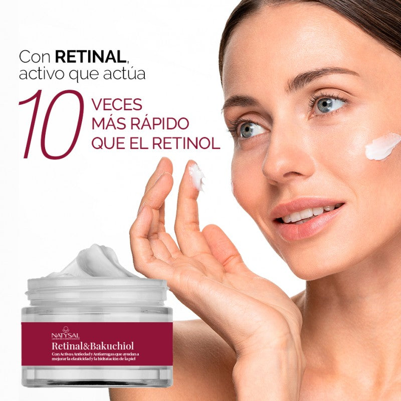 Crema de Retinal & Bakuchiol - 50 ml. Natysal. Herbolario Salud Mediterranea