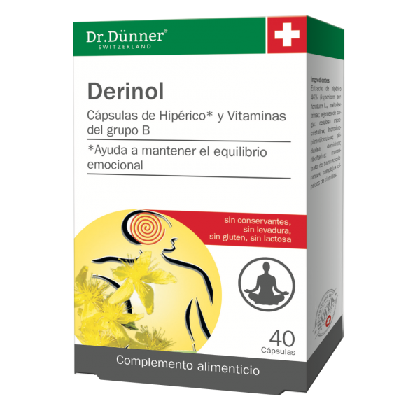 Derinol - 40 Cápsulas. Dr. Dünner. Herbolario Salud Mediterranea
