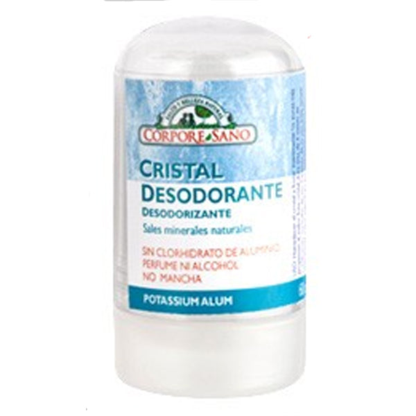 Desodorante Cristal Mineral - 60 gr. Corpore Sano. Herbolario Salud Mediterranea