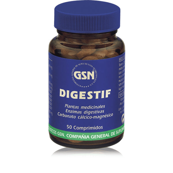 Digestif - 50 Comprimidos. GSN. Herbolario Salud Mediterranea