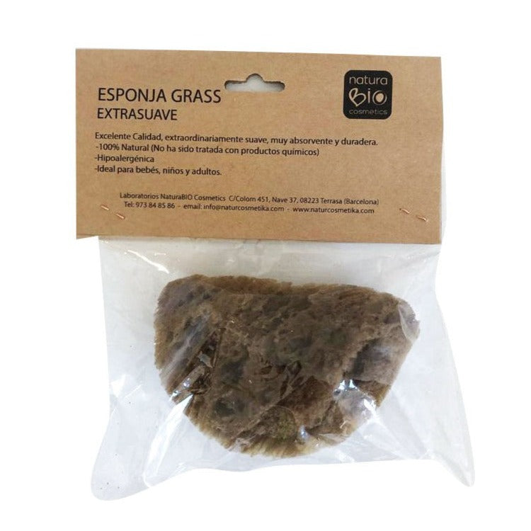 Esponja Grass Extrasuave - 1 Unidad. Natura Bio. Herbolario Salud Mediterranea