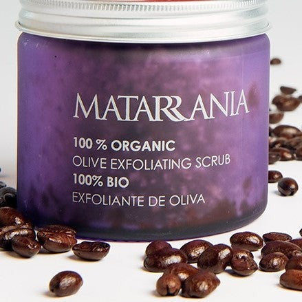 Olive Scrub 100% BIO - 250 ml. matarrânia