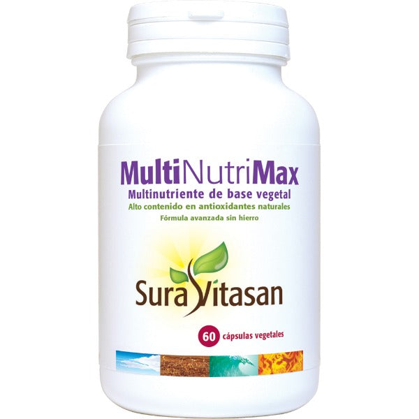 MultiNutriMax - 60 Cápsulas. Sura Vitasan. Herbolario Salud Mediterránea