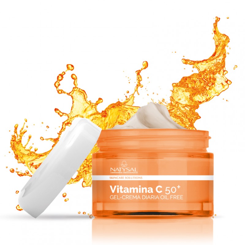 Crema Vitamina C 50+ - 50 ml. Natysal. Herbolario Salud Mediterránea