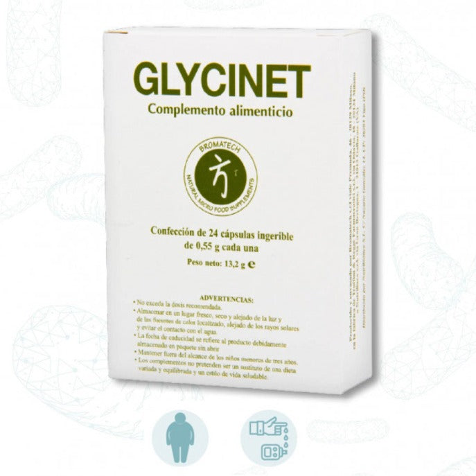 Glycinet - 24 Cápsulas. Bromatech. Herbolario Salud Natural