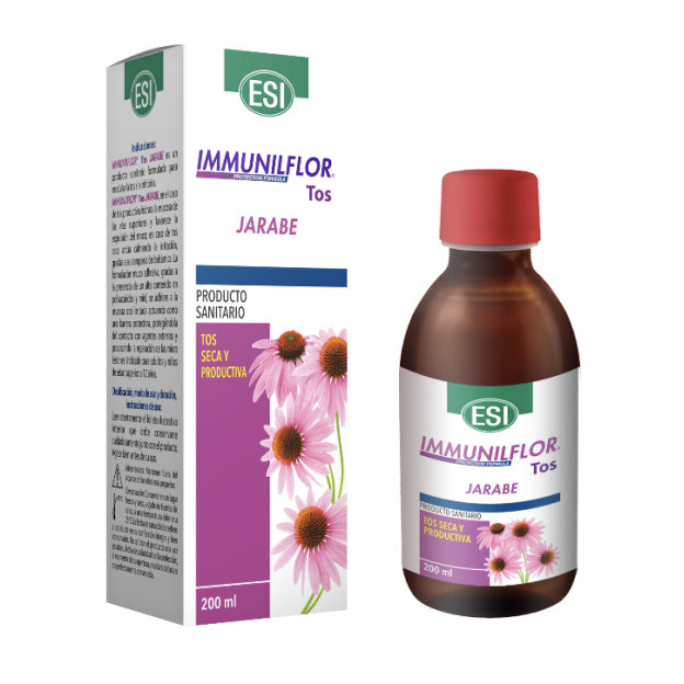Immunilflor Tos Jarabe - 200 ml. ESI. Herbolario Salud Mediterránea
