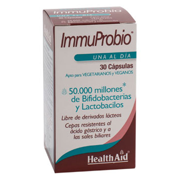ImmuProbio - 30 Cápsulas. Health Aid. Herbolario Salud Mediterránea
