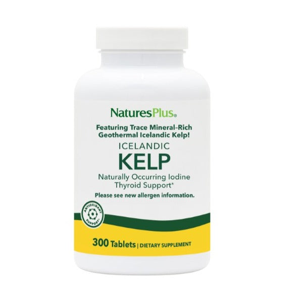 Kelp (Yodo) - 300 Comprimidos. Natures Plus. Herbolario Salud Mediterranea