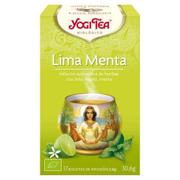 Lima Menta - 17 Filtro. Yogi Tea. Herbolario Salud Mediterranea