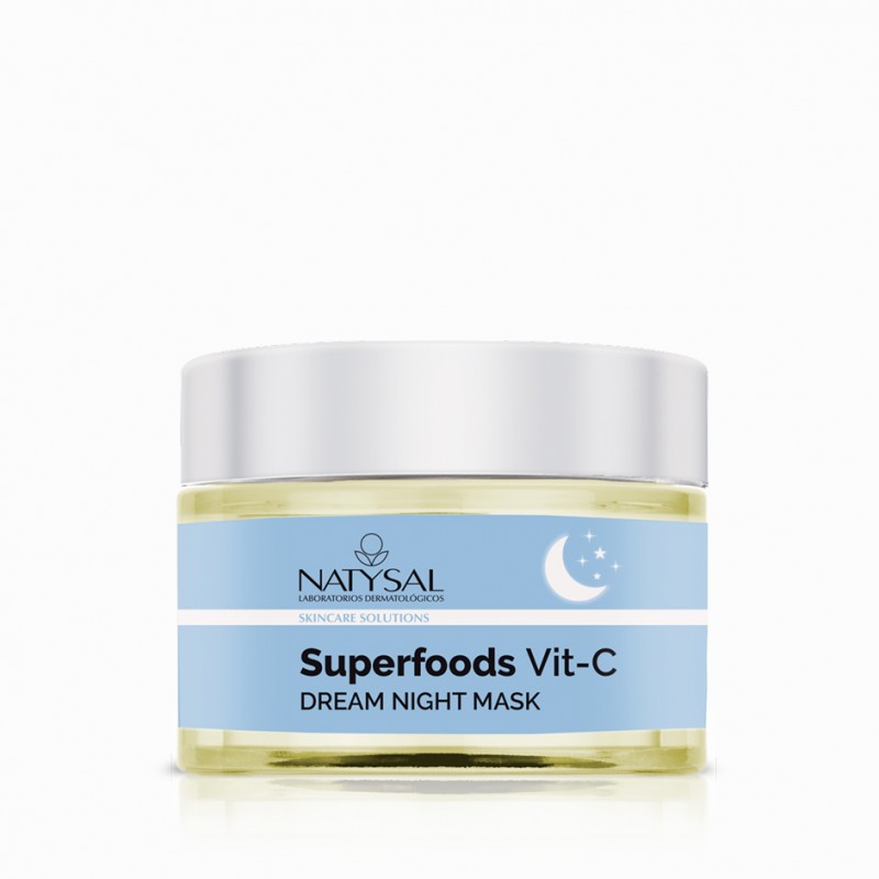 Mascarilla Superfoods Dream Night - 50 ml. Natysal. Herbolario Salud Mediterranea