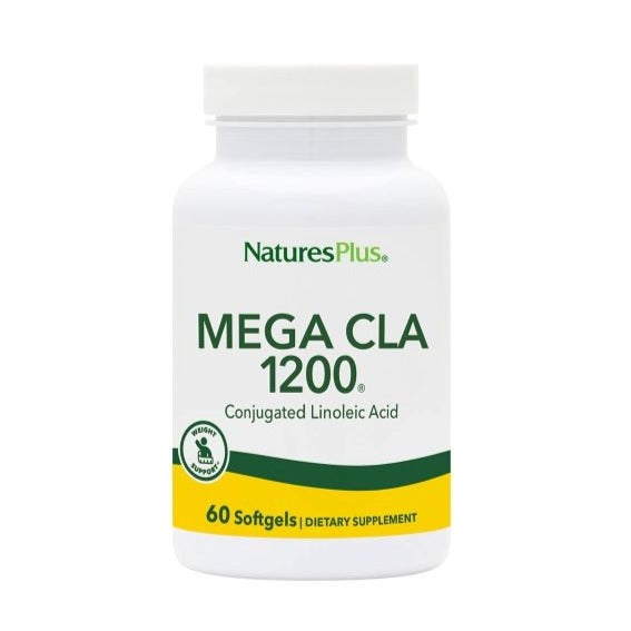 Mega CLA 1200 mg. - 60 Perlas. Natures Plus. Herbolario Salud Mediterranea