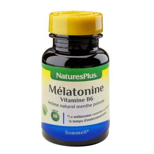 Melatonina - 30 Comprimidos. Natures Plus. Herbolario Salud Mediterranea