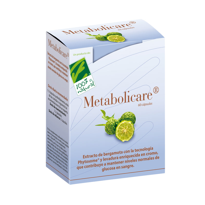 Metabolicare - 60 cápsulas. 100% Natural. Herbolario Salud Mediterranea