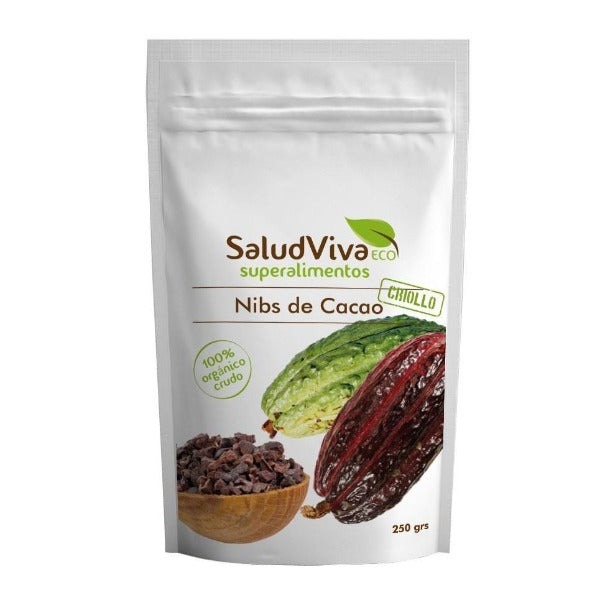 Nibs de Cacao - 250 gr. Salud Viva. Herbolario Salud Medierranea