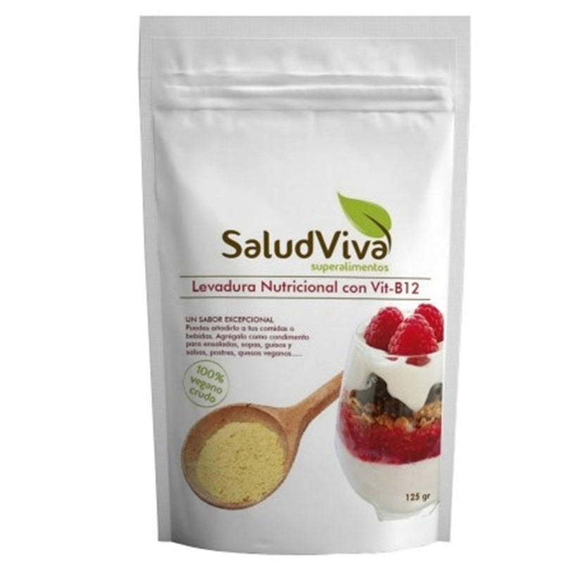 Levadura Nutricional con Vitamina B12 - 125 gr. Salud Viva. Herbolario Salud Mediterranea