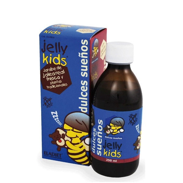 Jarabe Jelly kids. Dulces Sueños - 250 ml. Eladiet. Herbolario Salud Mediterránea