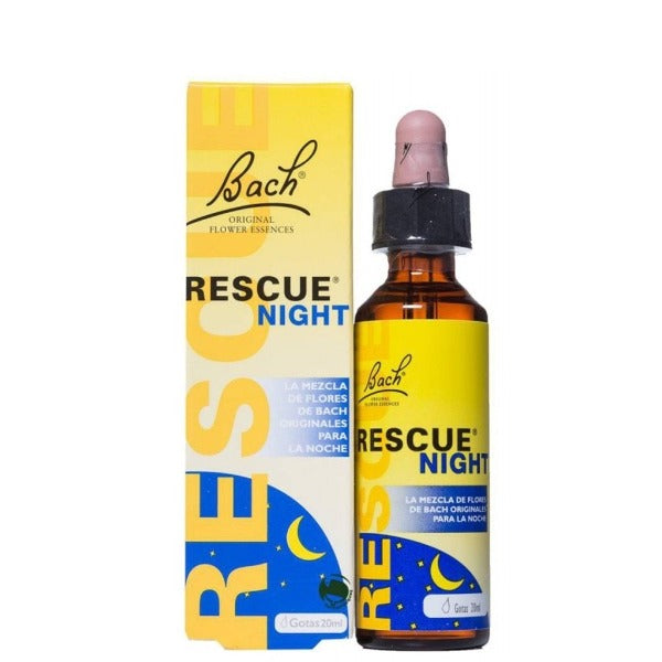 Rescue NIGHT  Gotas - 20 ml. Bach. Herbolario Salud Mediterránea