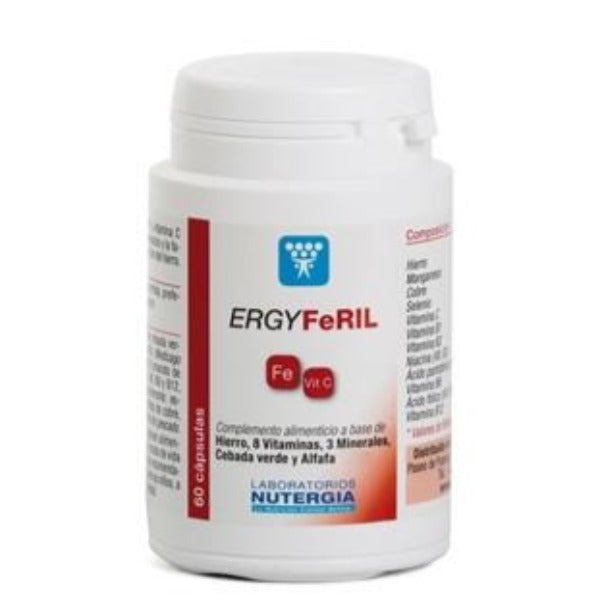 ErgyFeril - 60 Capsulas. Nutergia. Herbolario Salud Mediterránea