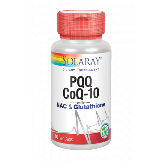 PQQ COQ10 - 30 VegCaps. Solaray. Herbolario Salud Mediterránea