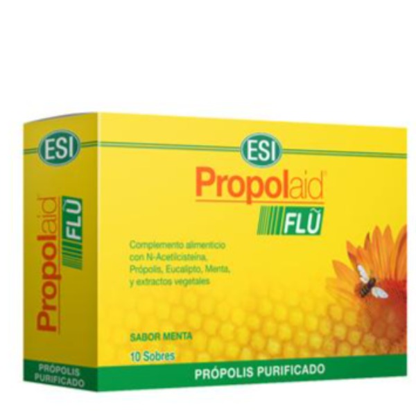 Propolaid Flu - 10 sobres. ESI. Herbolario Salud Mediterránea