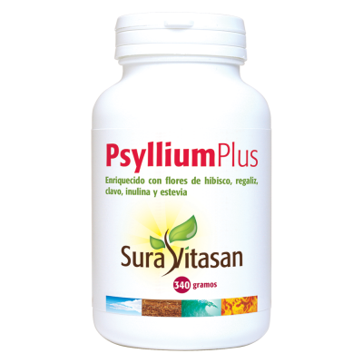 Psyllium Plus Enriquecido - 340 gramos. Sura Vitasan. Herbolario Salud Mediterránea