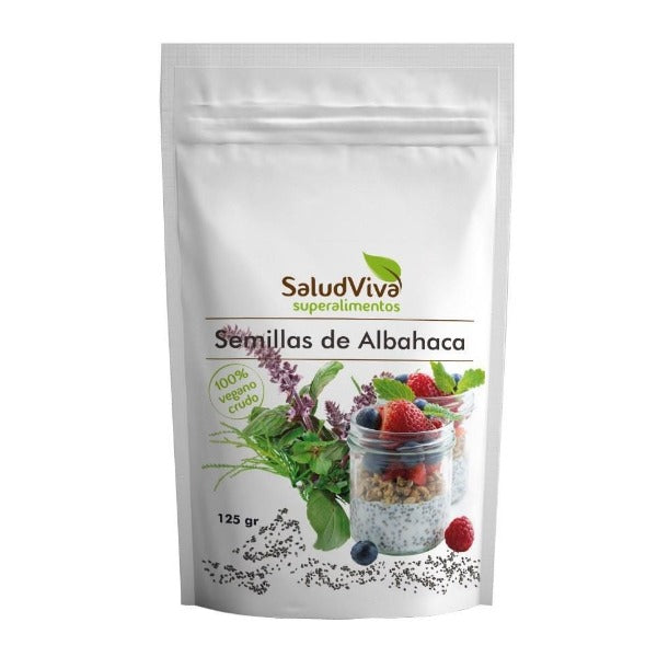 Semillas de Albahaca - 125 gr. Salud Viva. Herbolario Salud Medierranea