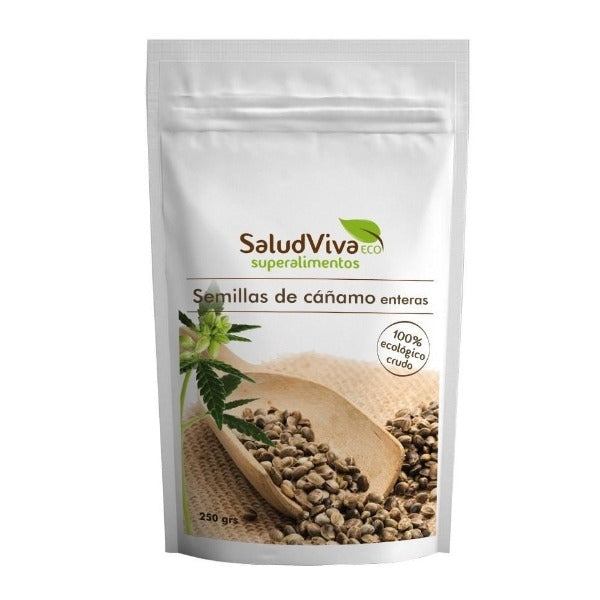 Semillas de Cáñamo Enteras - 250 gr. Salud Viva. Herbolario Salud Mediterranea