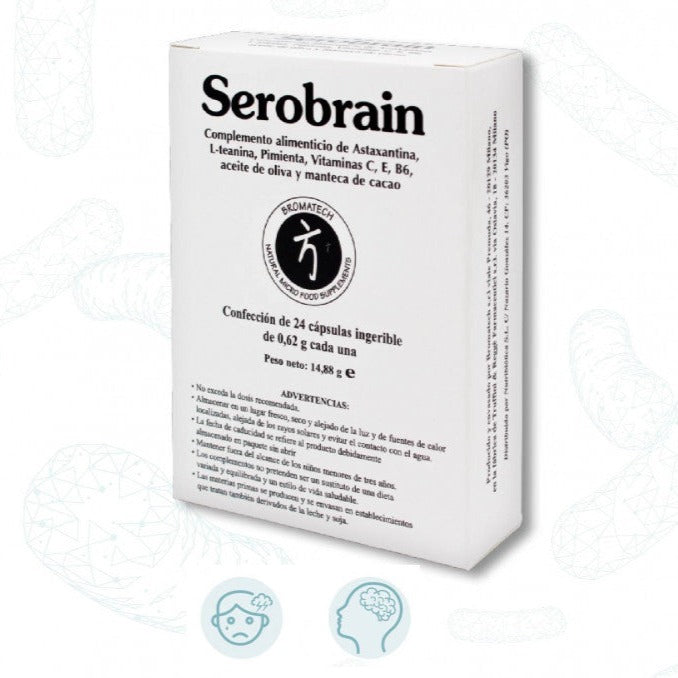 Serobrain - 24 Cápsulas. Bromatech. Herbolario Salud Mediterranea