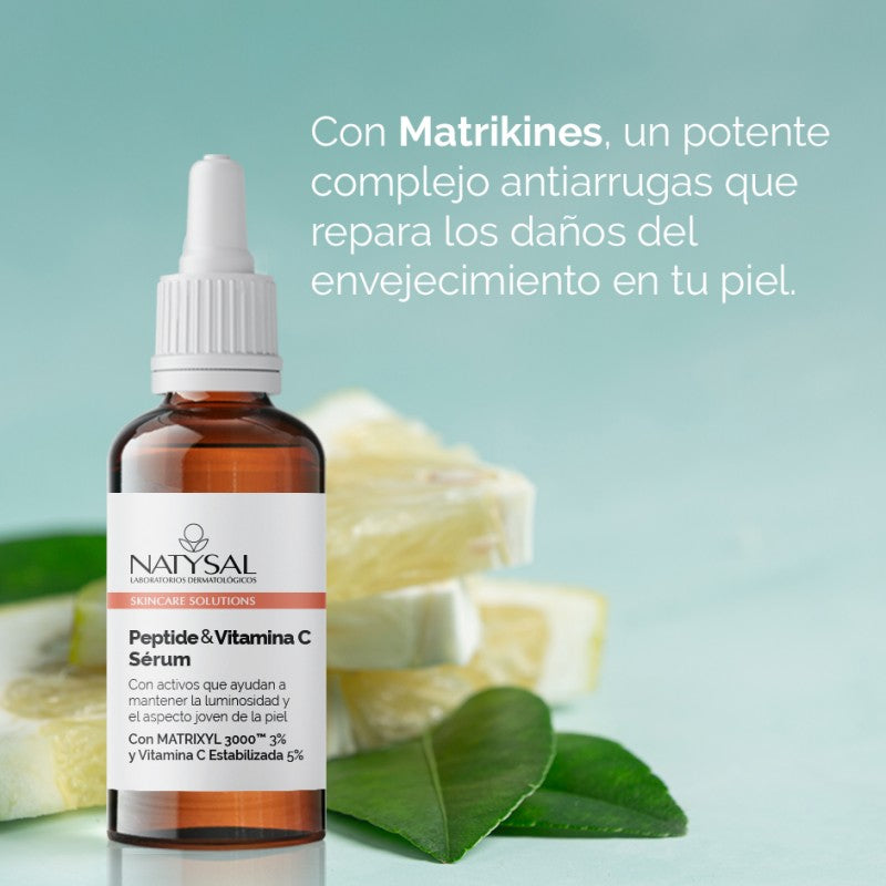 Sérum Peptide & Vitamina C - 20 ml. Natysal. Herbolario Salud Mediterranea