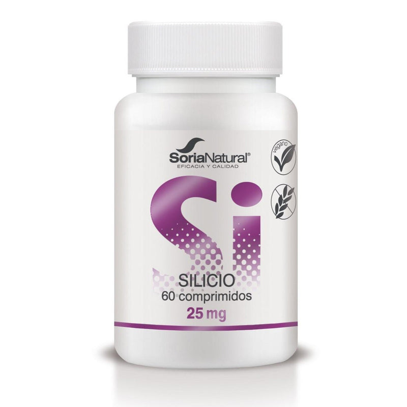 Silicio - 60 Comprimidos. Soria Natural. Herbolario Salud Mediterranea
