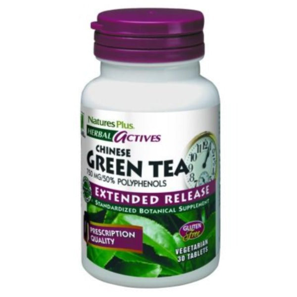 Te Verde Chino  (Chinese G.Tea) - 30 Comprimidos. Nature Plus. Herbolario Salud Mediterranea